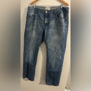 Alexander Julian Light Blue Straight Jeans